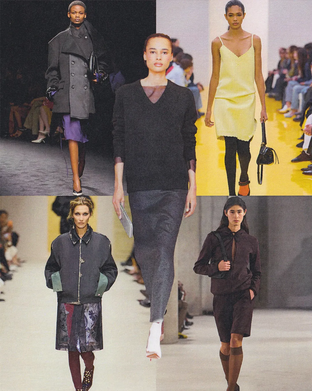 Fotos: Cortesía de Ferragamo, Loewe, Prada, Johanna Parv, The Row (centro)