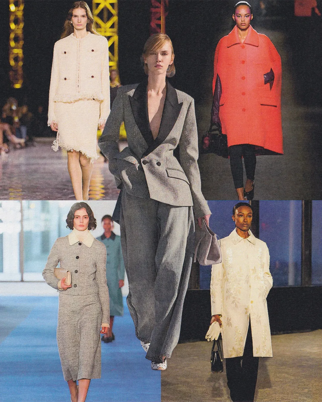 Fotografías: Cortesía de Dior, Chanel, Givenchy, Balenciaga, Proenza Schouler, Kallmeyer